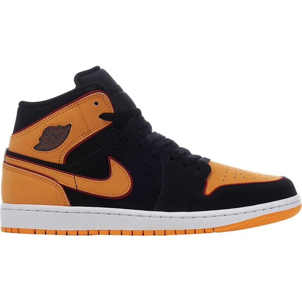 Nike Nike Air Jordan 1 Sneaker Mid SE Black Vivid Orange Schoenmaat EU : 40 — vergelijk prijzen bij 1 winkel