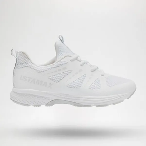 Istamax Lage Sneakers Wit