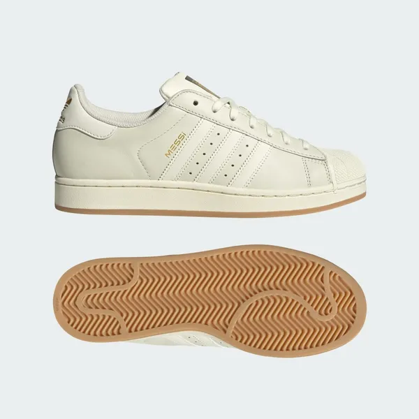 Adidas Superstar Ivory / Ivory / Gold Metallic