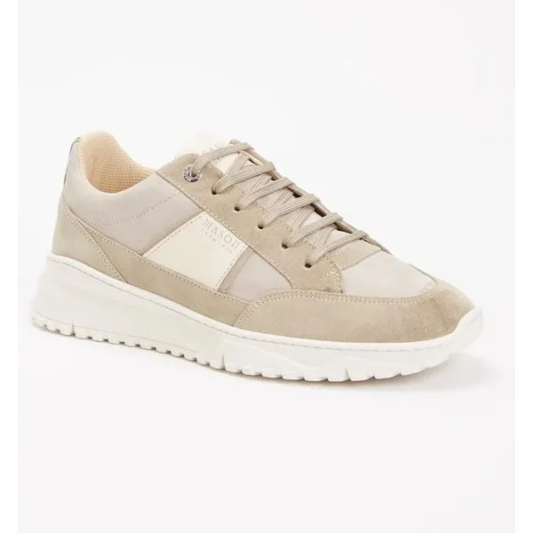 Mason Garments Mason Garments Tia Runner sneaker van suède - Beige — vergelijk prijzen bij 0 winkels