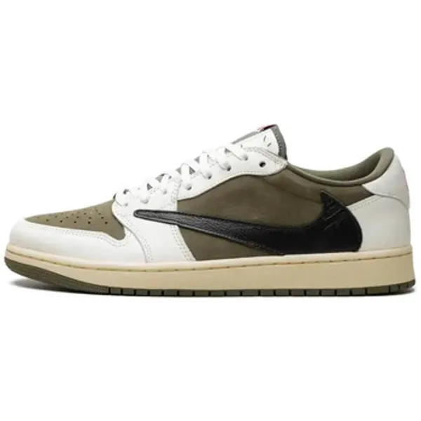 Nike Lage Sneakers  1 Retro Low OG SP Travis Scott Medium Zwart