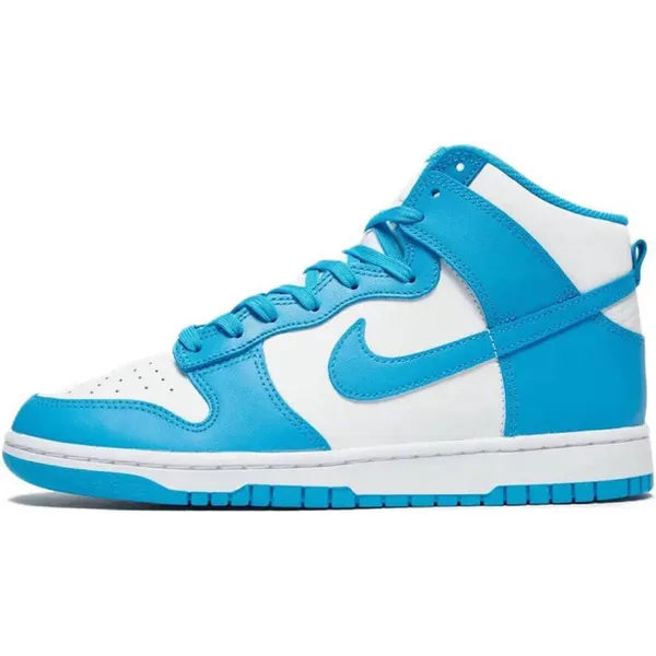 Nike Dunk Hi Blauw Wit