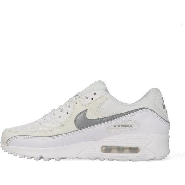 Nike Air Max 90 Premium White Silver Wit/Zilver, vergelijk prijzen bij 1 winkel