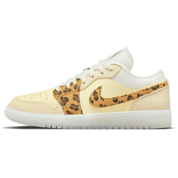 Nike Air Jordan 1 Low Panterprint/Geel