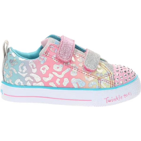 Skechers Shuffle Lite Leopard Cutie Zwart Kids, vergelijk prijzen bij 1 winkel