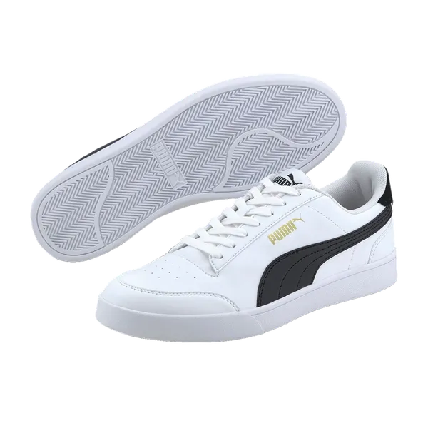Shuffle Puma White-Puma Black-Puma Team Gold, vergelijk prijzen bij 1 winkel