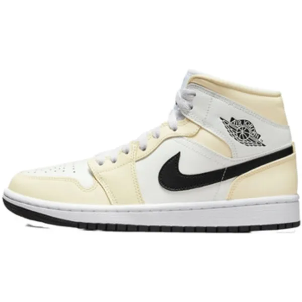 Nike 1 Mid Coconut Milk Wit, foto 2 van 2