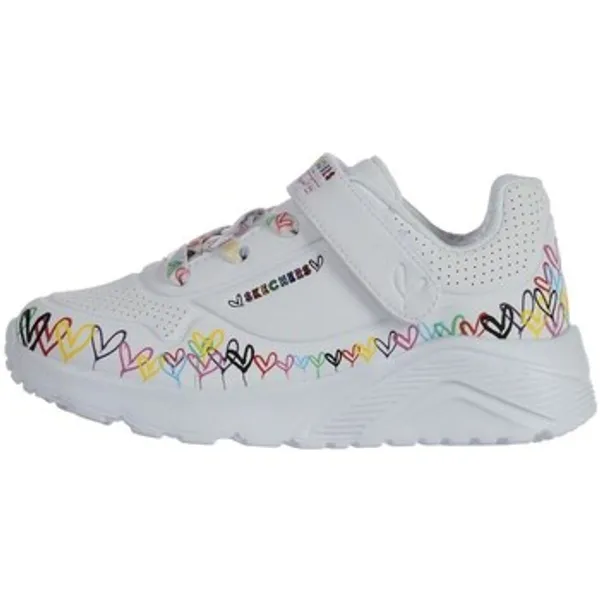 Skechers Uno Lite-Heart Craze Wit, vergelijk prijzen bij 1 winkel