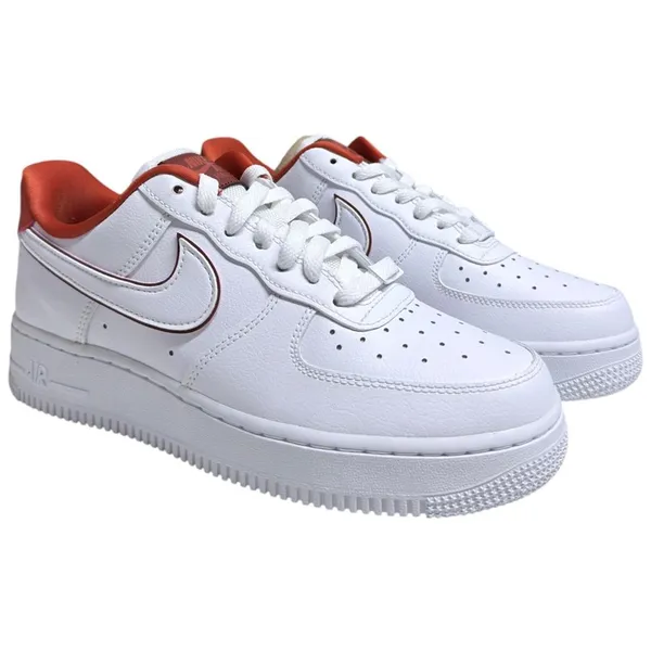 Nike Air Force 1 '07 - Sneakers Wit/Oranje