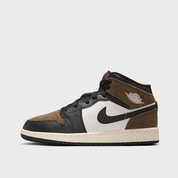 Jordan 1 Mid (GS) Bruin, vergelijk prijzen bij 1 winkel