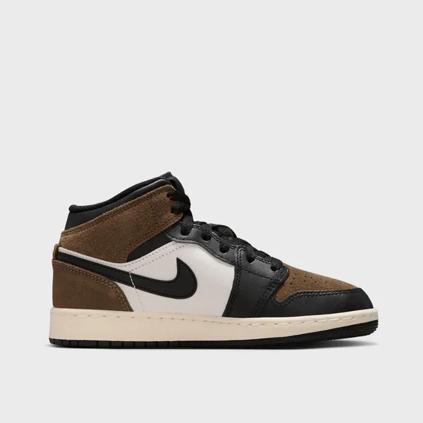 Jordan 1 Mid (GS) Bruin, foto 2 van 3