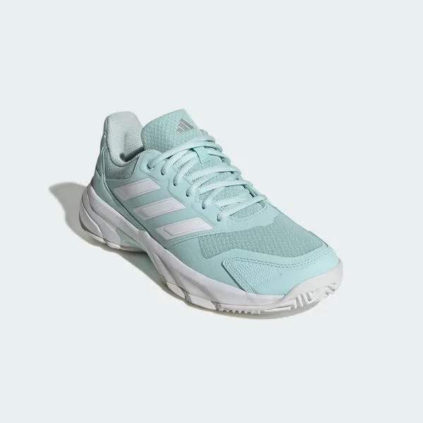 adidas Courtjam Control 3 Tennis Turquoise, foto 4 van 4