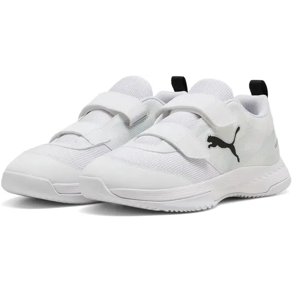 PUMA PUMA Kinder Indoor Schoen Varion 3V Jr 109098-02 wit zwart — vergelijk prijzen bij 1 winkel