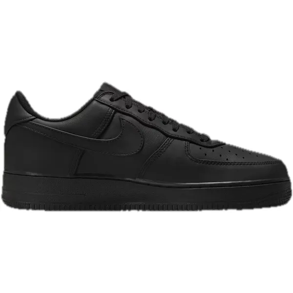 Nike Air Force 1 Low Retro Premium - Maat 43 - Triple Black - Sneakers Heren
