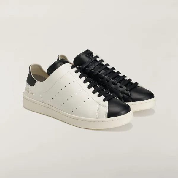 adidas Y-3 Diagonal Stan Smith Off White/Black, foto 2 van 4
