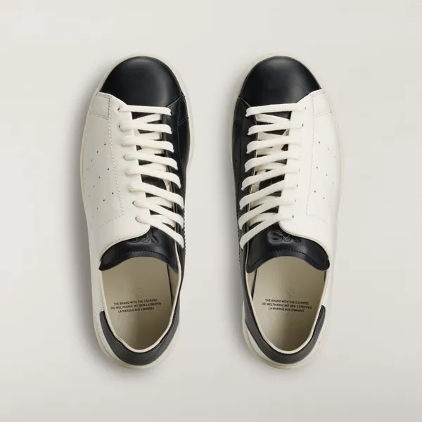 adidas Y-3 Diagonal Stan Smith Off White/Black, foto 3 van 4