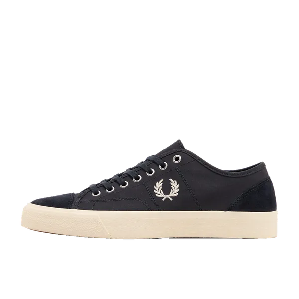 Fred Perry Hughes Canvas Suede Blauw, vergelijk prijzen bij 2 winkels