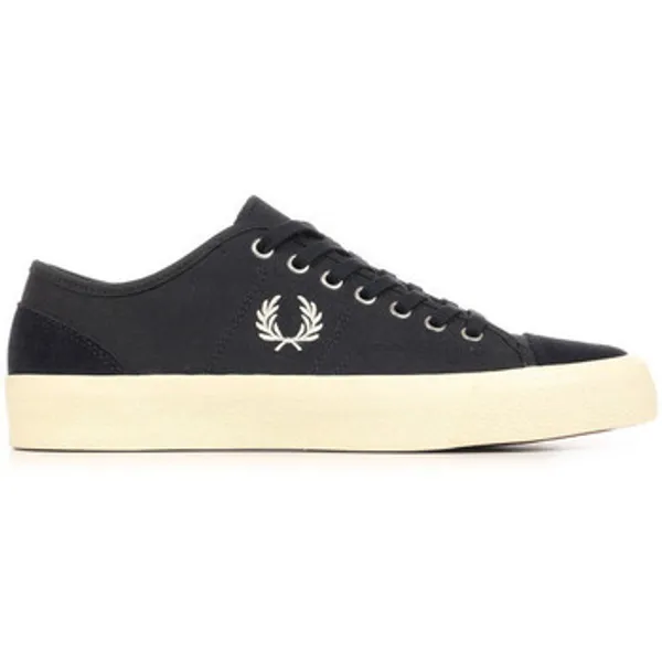 Fred Perry Hughes Canvas Suede Blauw, foto 2 van 2