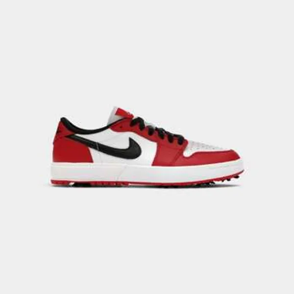 Nike Jordan 1 Low Golf Spiked Varsity Red White Black, foto 2 van 2