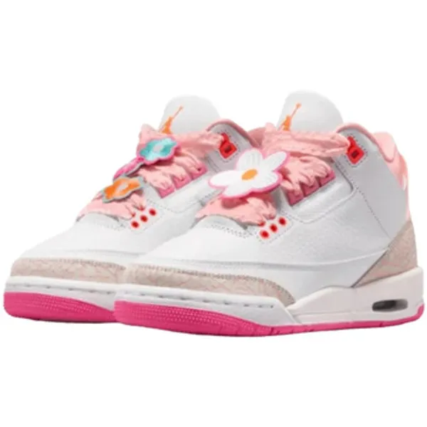 Nike 3 Retro Spring Flowers Wit, foto 2 van 2