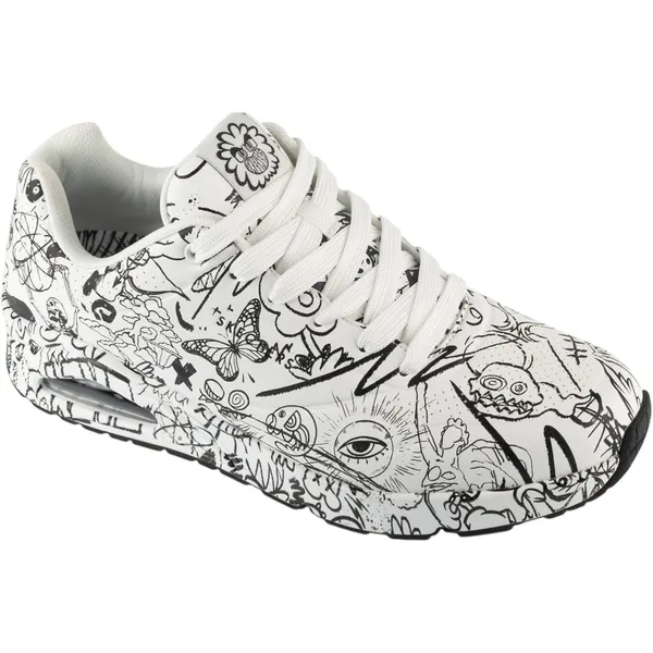 Skechers Uno Process Sketch Wit, vergelijk prijzen bij 1 winkel