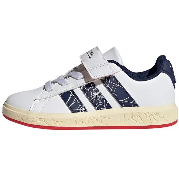 adidas Marvel Spider-Man Grand Court Wit Kids, vergelijk prijzen bij 3 winkels