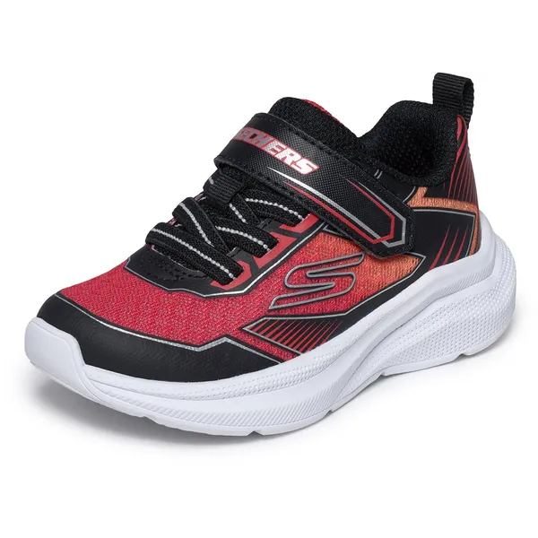 Skechers Kinder Microspec Velocity Grid-Drift Sneaker 404127L BKRD