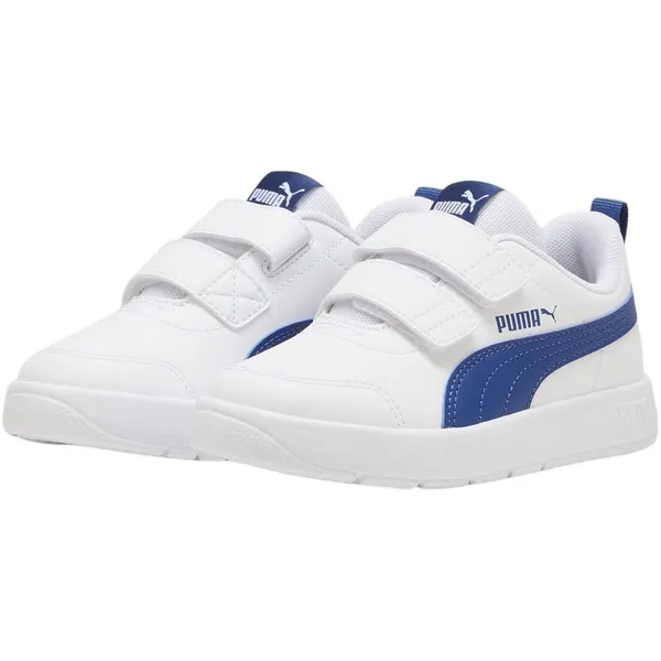 PUMA PUMA Courtflex V3 V PS Unisex Sneakers - Mauve Glow-PUMA White — vergelijk prijzen bij 1 winkel
