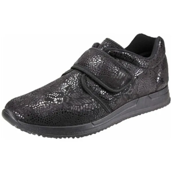 Fischer Lage Sneakers Zwart, foto 2 van 2
