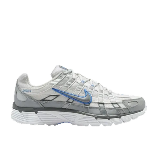 Nike P-6000 White Metallic Silver Blue, vergelijk prijzen bij 1 winkel