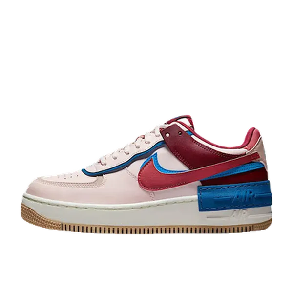 Nike Air Force 1 Shadow Beige/Bordeaux, vergelijk prijzen bij 1 winkel