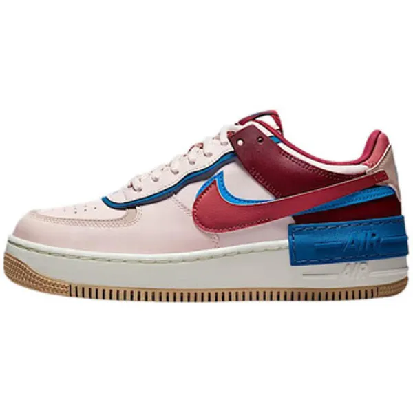 Nike Air Force 1 Shadow Beige/Bordeaux, foto 2 van 2