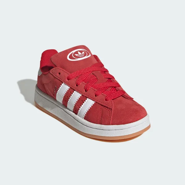 adidas Campus 00s Elastic Lace Better Scarlet/Cloud White Kids, foto 4 van 4