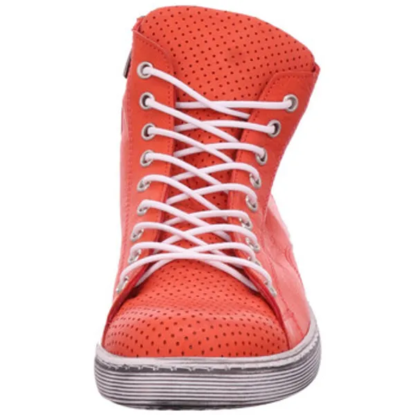 Scandi Hoge Sneakers Rood, vergelijk prijzen bij 1 winkel
