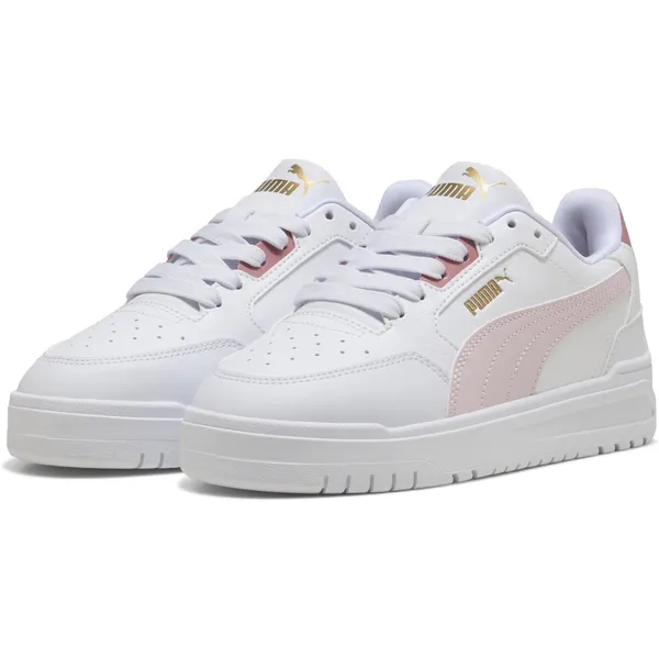 Puma Shuffle Downtown Lo White-Powder Pink, vergelijk prijzen bij 2 winkels