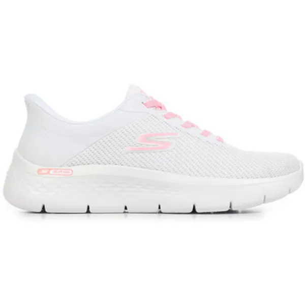 Skechers Lage Sneakers  Go Walk Flex Carla Slip Ins Wit