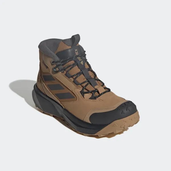 Trail Adidas Bottes Terrex Winter Leather Mid Cut Isolantes Bruin, foto 4 van 4