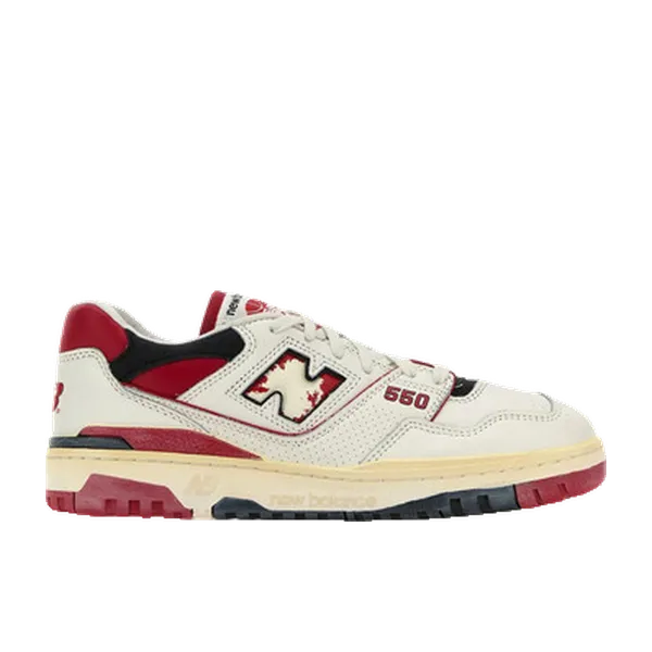 New Balance 550 Premium Wit Avec Détails Rood (BB550VGA), vergelijk prijzen bij 1 winkel