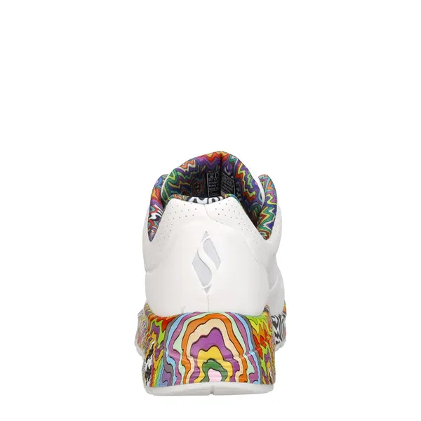 Skechers Jen Stark: Uno Mini Drip Wit, foto 3 van 4