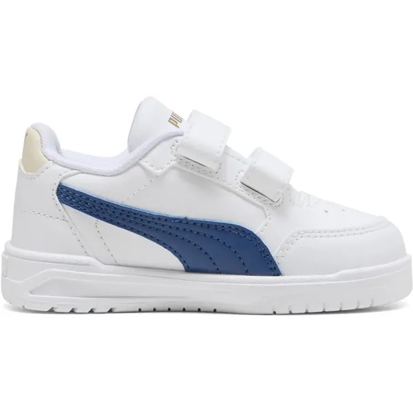 Puma Shuffle Downtown V Schoenen Wit EU Kinderen Puma White / Clyde Royal / Puma Gold