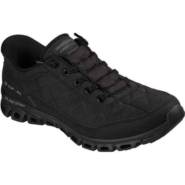 Skechers Glide-Step-AT Ease Cozy Fit Slip-on BBK Zwart, vergelijk prijzen bij 1 winkel