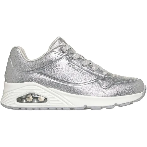 Skechers Uno Shinin' Bright Zilver/Wit, vergelijk prijzen bij 1 winkel