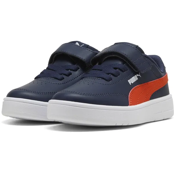 Puma Court Classic Clean PS Navy-Red Flash, vergelijk prijzen bij 1 winkel