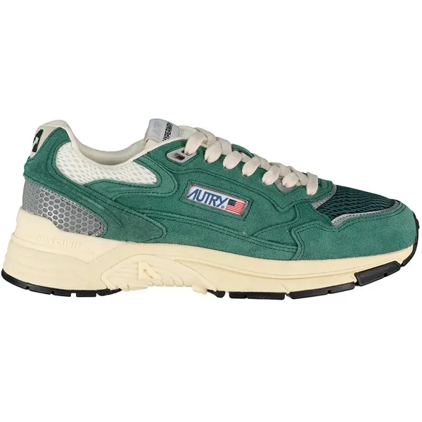 Autry Low Schoenen EU Man Suede / Mesh Malachite / Silver