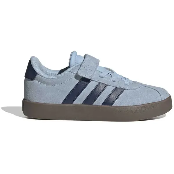 adidas VL Court 3.0 Gymnastikskor För Barn Clear Sky/Night Indigo/Gum 5 (Blauw) Kids, vergelijk prijzen bij 1 winkel