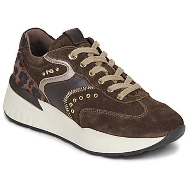 NeroGiardini Lage Sneakers Bruin, vergelijk prijzen bij 1 winkel