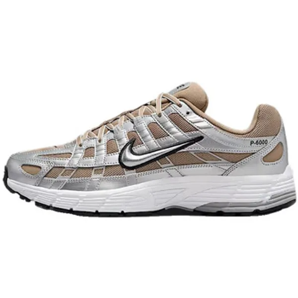Lage Sneakers Nike Baskets P-6000 kaki/argent