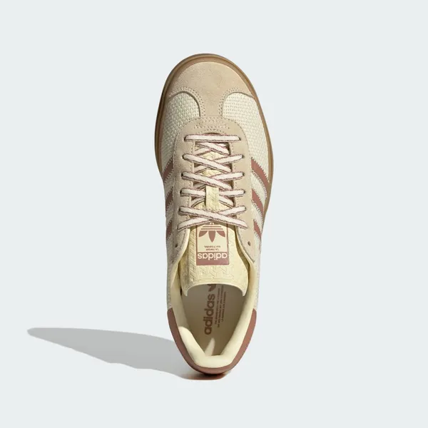 adidas Gazelle Bold Beige/Wit, foto 2 van 4