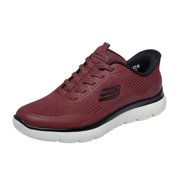 Skechers Slip-Ins Summits Leyter Burg Rood, vergelijk prijzen bij 1 winkel