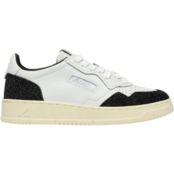 Autry Medalist Low Leather White Stars Off Black, vergelijk prijzen bij 1 winkel